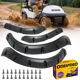 OMEIPMEO Club Car Precedent front-left fender flare protects against mud and debris.