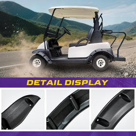 OMEIPMEO installed on a Club Car Precedent offers a polished, complete appearance.