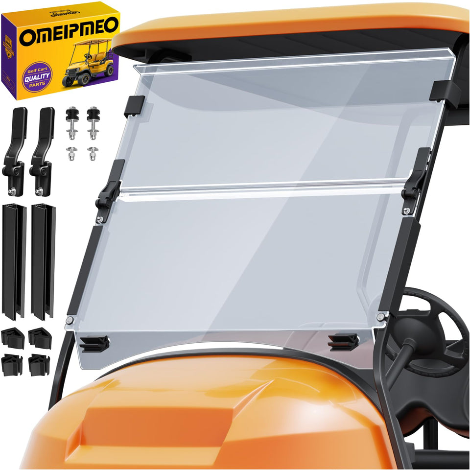 OMEIPMEO Club Car Precedent windshield front view for clear visibility