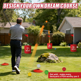 OMEIPMEO tee boxes guide precise aim and consistent setup for each hole.