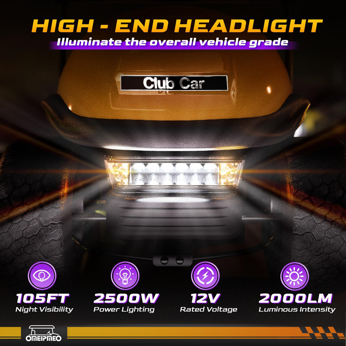 OMEIPMEO taillights kit provides enhanced low-light signaling for street-legal safety.