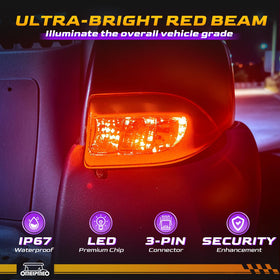 OMEIPMEO turn signals enable clearer on-road communication at intersections.