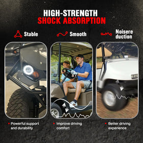 OMEIPMEO EZGO front and rear shock set simplifies upgrading your cart