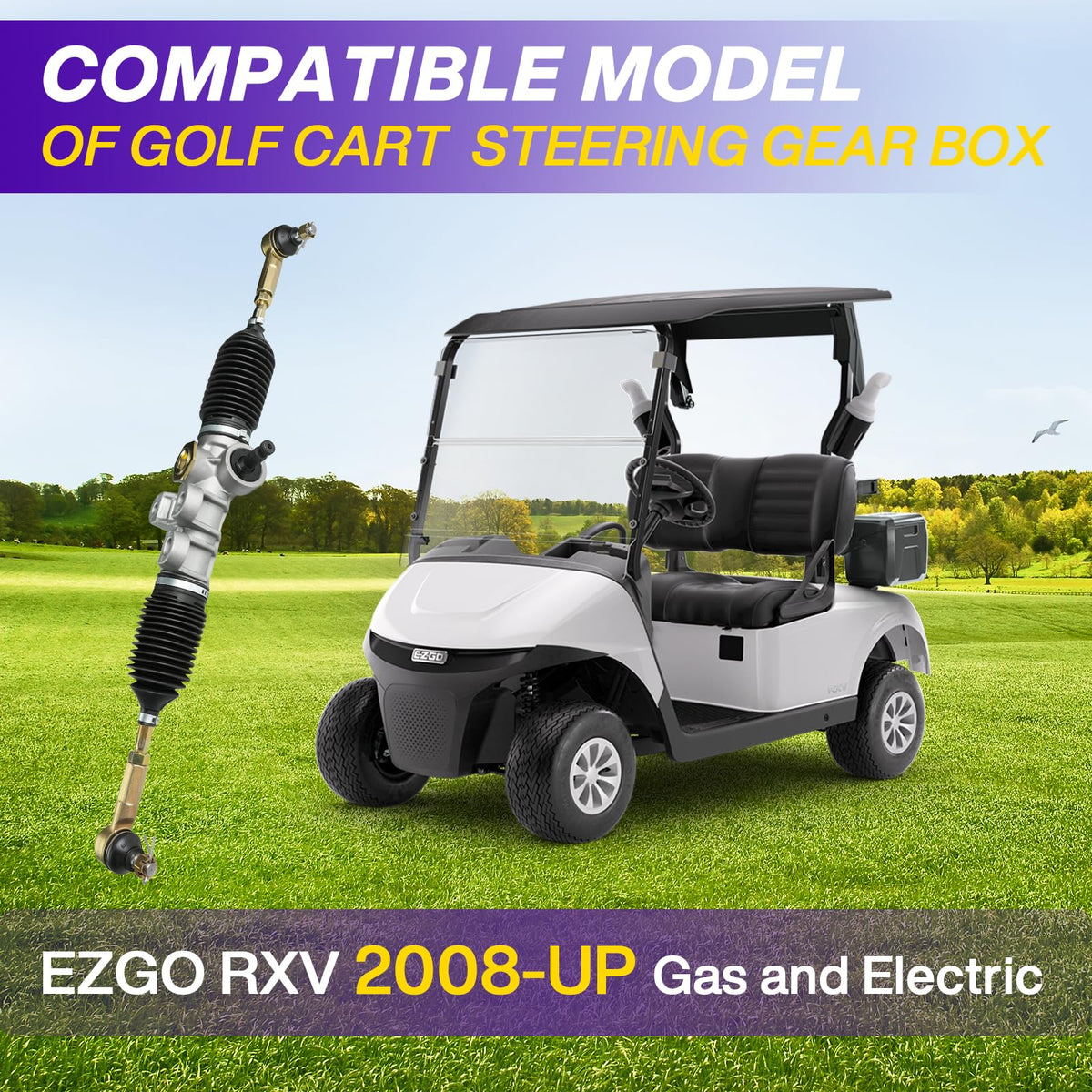 OMEIPMEO RXV steering gear box offers high durability for daily use.