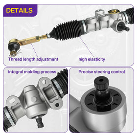Easy installation overview for the EZGO RXV steering gear box.