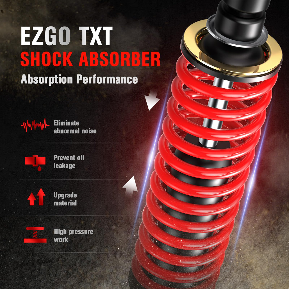 OMEIPMEO EZGO shock extender kit adapts to different lift heights