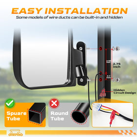 OMEIPMEO easy bolt-on installation with standard tools for quick upgrades