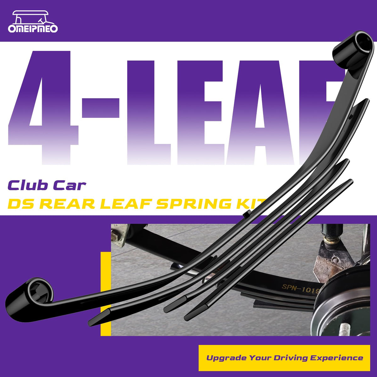 OMEIPMEO heavy-duty springs resist compression and protect suspension through demanding rides.