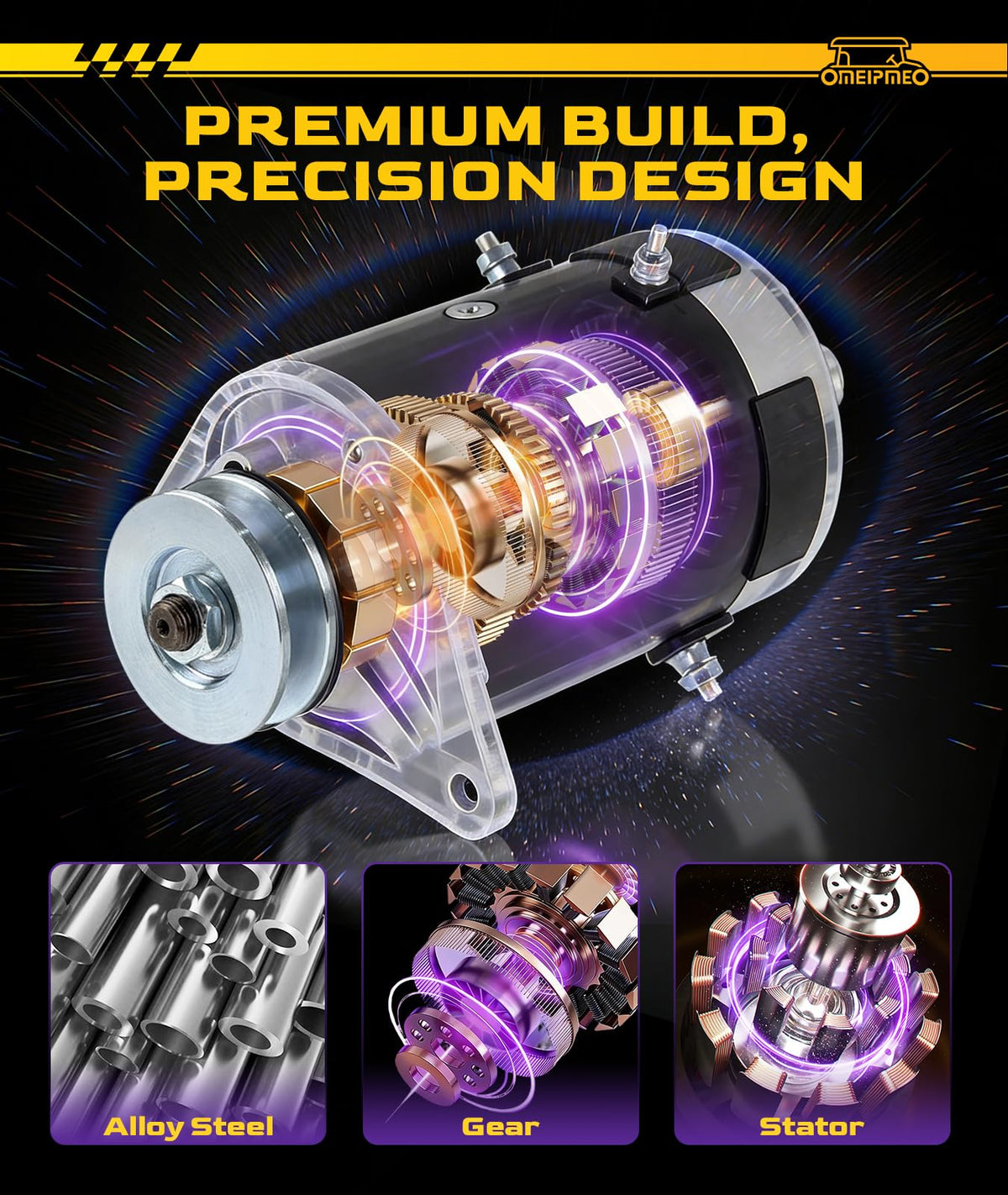 OMEIPMEO Kawasaki FE290 engine component reveals high-torque potential.