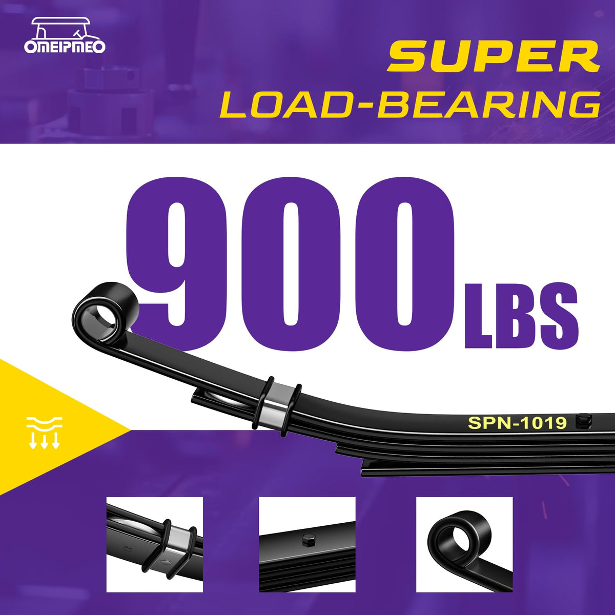 OMEIPMEO kit enhances stability during turns and high-speed driving for Club Car DS.