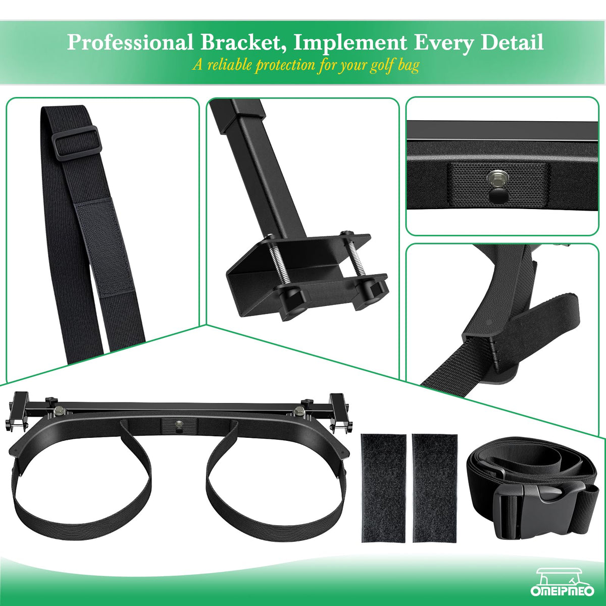 OMEIPMEO rust-resistant metal bracket for outdoor use