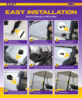 OMEIPMEO windshield maintains visibility in varied weather conditions.