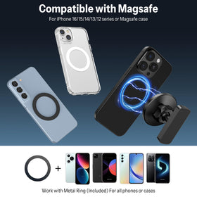 Easy installation with magnetic base for quick setup.