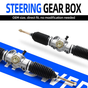 On-course driving with Mixopoly steering rack, smoother steering experience