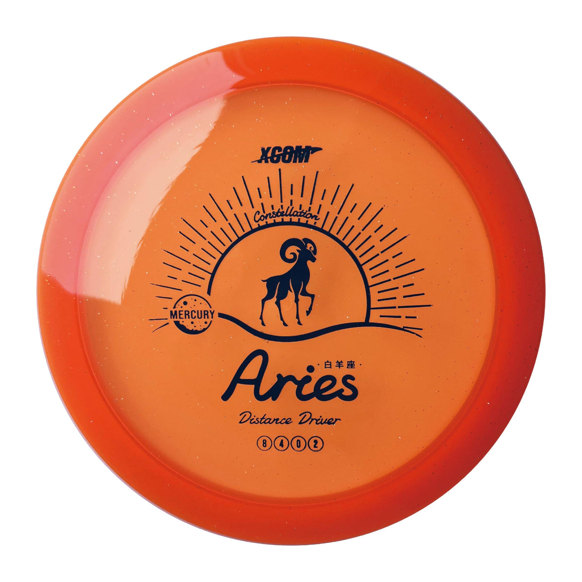 ONE ATTACK BY XCOM Mercury-Aries in wind-stable flight for accurate fairway throws.