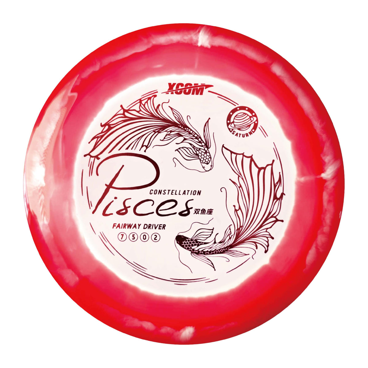 ONE ATTACK BY XCOM Saturn-Pisces disc for stable straight flight.