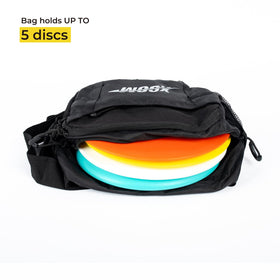 ONEATTACK disc golf starter bag adjustable strap for comfortable on‑and‑off during rounds.