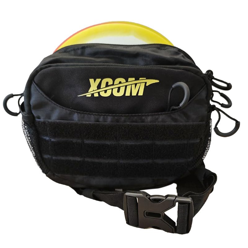 ONEATTACK disc golf starter bag waist offers compact carry for up to five discs.