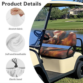Oramclsy American Flag full-wrap design — thorough seat coverage.