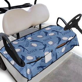Oramclsy golf cart seat cover with pockets protects seats and adds storage.