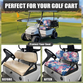 Oramclsy Tropical Flower full-wrap design protects seat edges