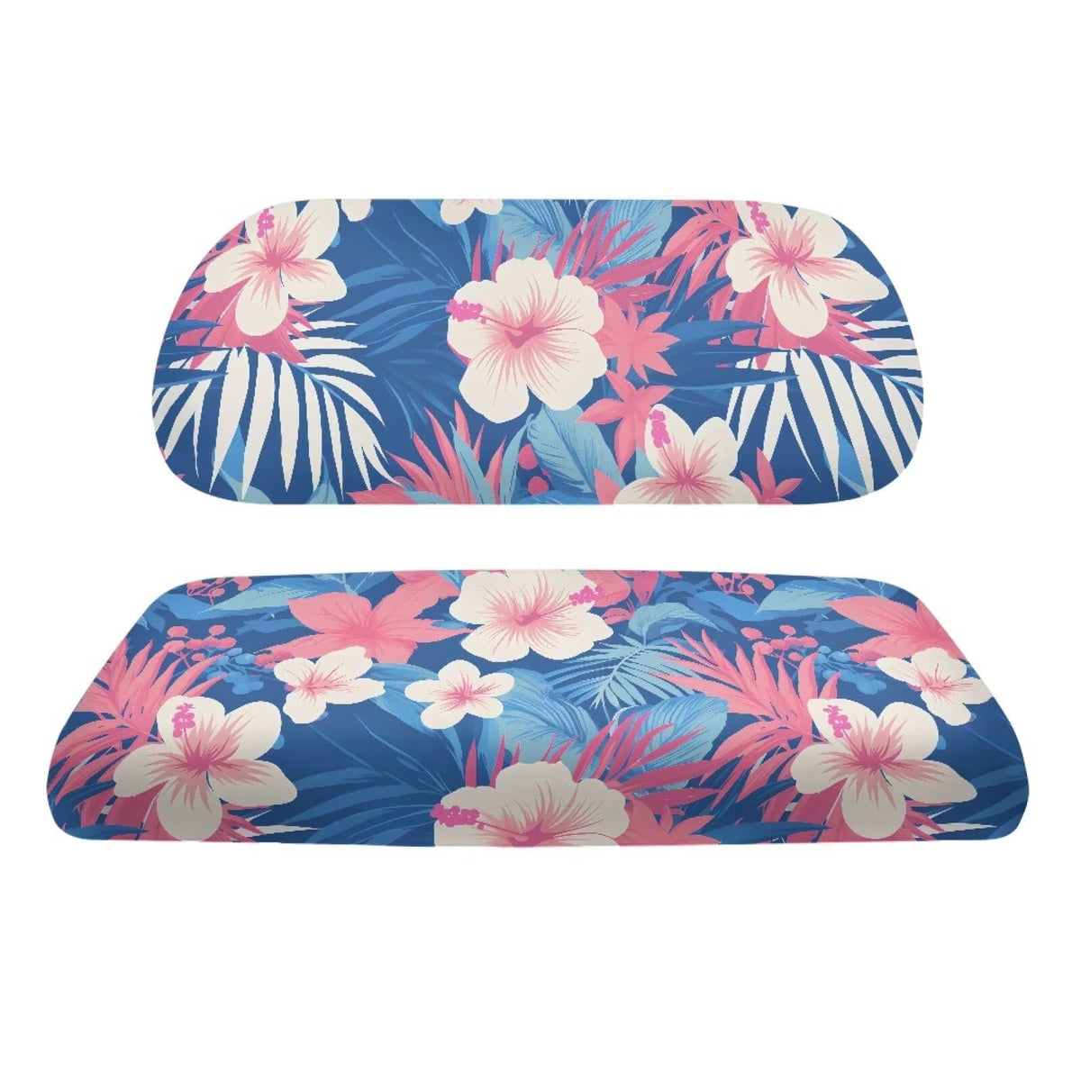 Oramclsy Tropical Flower rear seat cover guards against dirt and wear