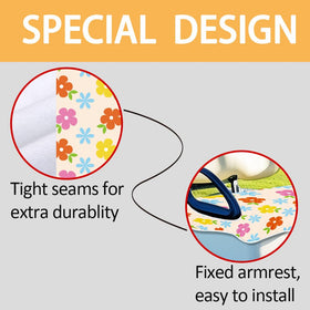 ORIGACH 30.9×51 inch universal-fit seat cover protects seats from wear