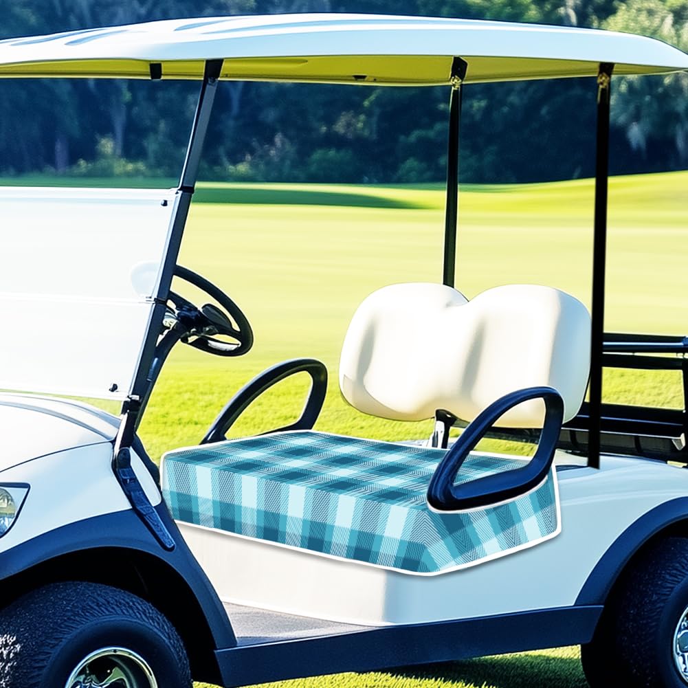 ORIGACH blue plaid design adds a simple, stylish touch for your cart.