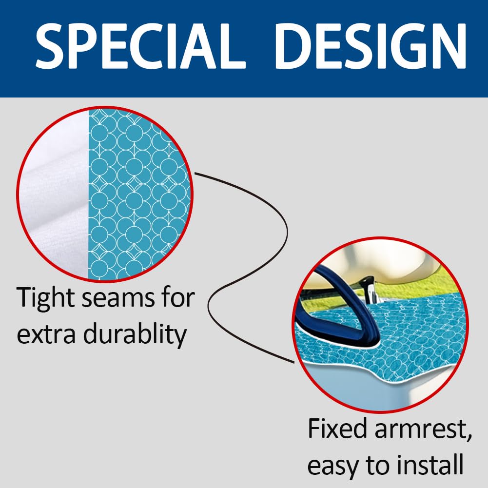 ORIGACH armrest-hole fit demo demonstrates universal compatibility.