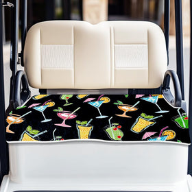 ORIGACH cocktail-pattern seat cover blanket adds vibrant style and cooling comfort.