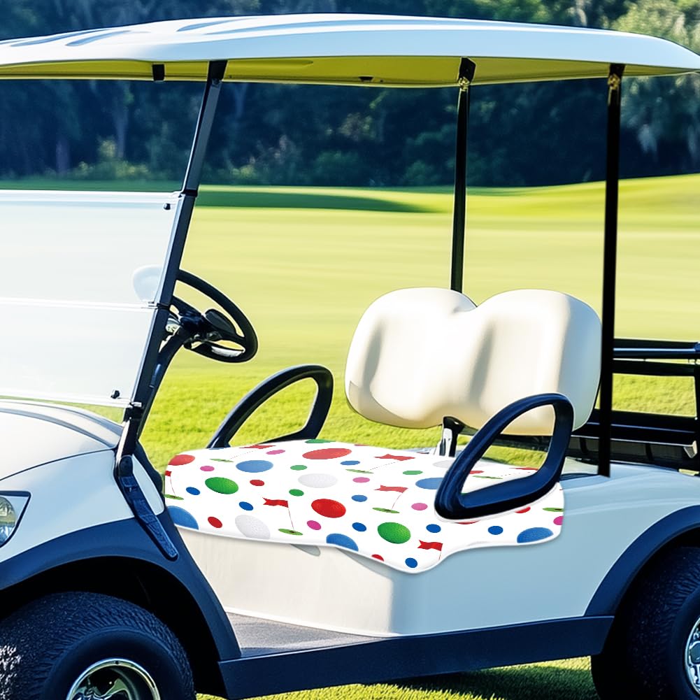 Origach colorful golf elements pattern makes a practical gift for players.