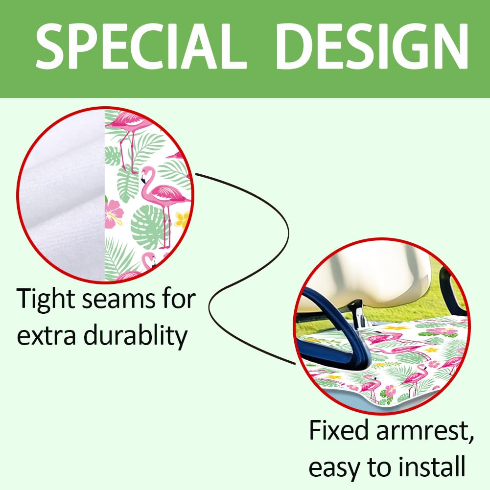 ORIGACH Cooling Microfiber Blanket keeps seats comfortable during long rounds.
