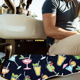 ORIGACH easy-install seat cover fits over armrests with no gaps.