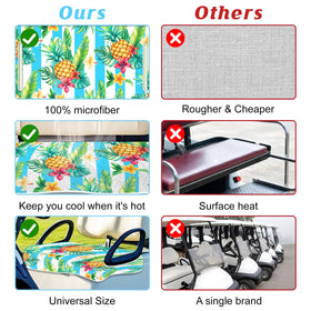 ORIGACH pineapple seat cover makes a thoughtful gift for golfers