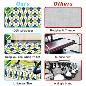 Origach gift-ready golf cart seat cover for golfers and friends.