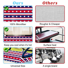 Gift-ready seating upgrade for golfers and friends.