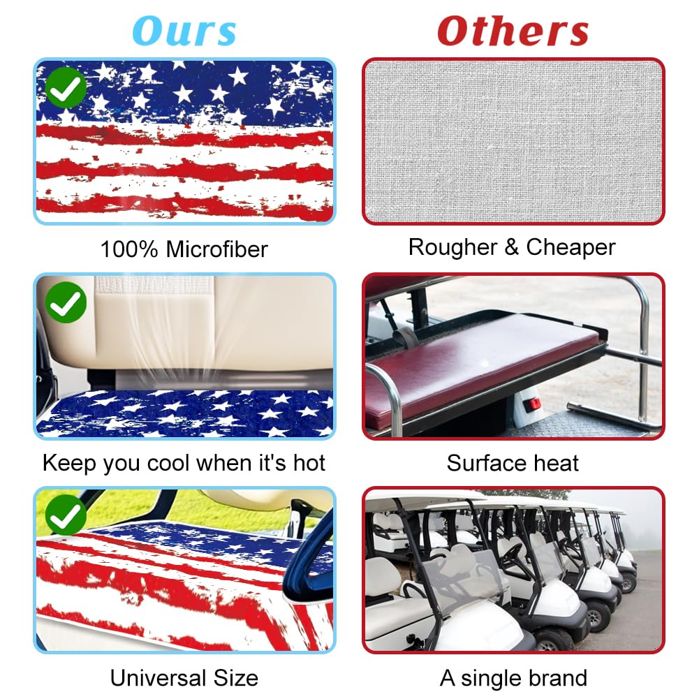 ORIGACH golf cart seat cover makes a thoughtful gift for golf lovers.