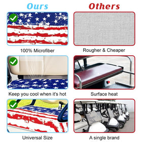 ORIGACH golf cart seat cover makes a thoughtful gift for golf lovers.