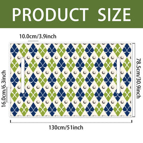 Origach seat cover with golf ball pattern adds style and protection for sunny drives.