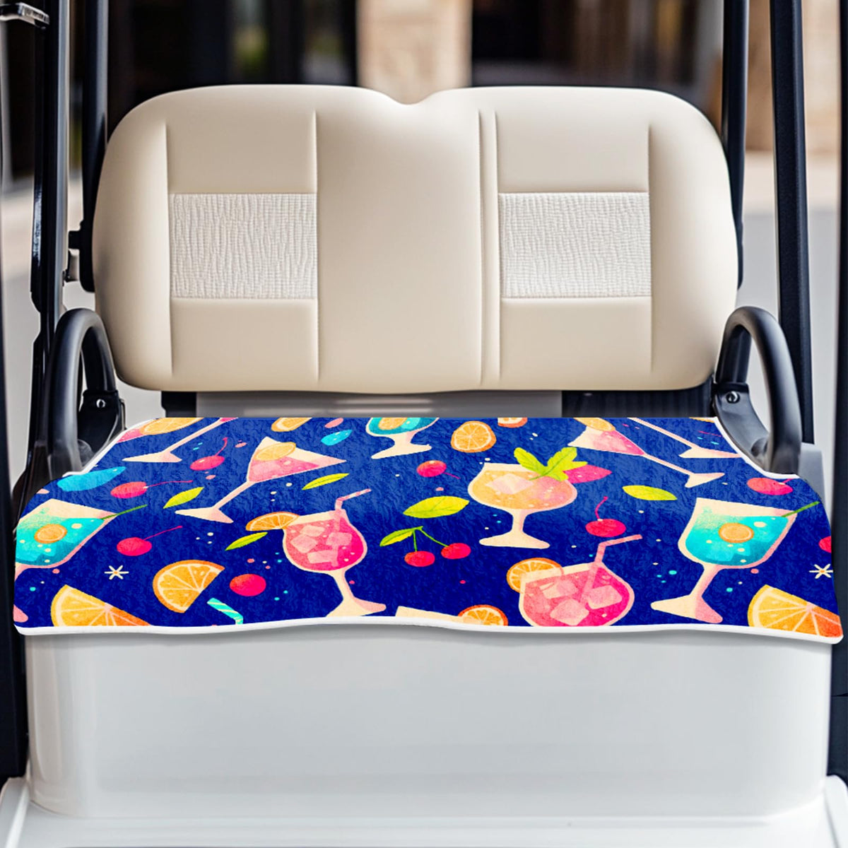ORIGACH lemon pattern seat cover adds vibrant style while protecting seats