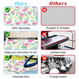 ORIGACH 100% Microfiber Material is machine washable for quick cleanup.