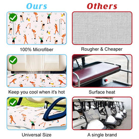 ORIGACH machine washable microfiber fabric is easy to clean.