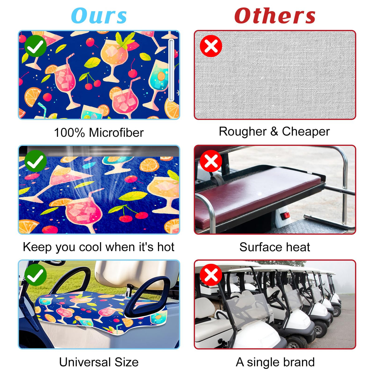 ORIGACH quick-drying microfiber fabric keeps you comfortable