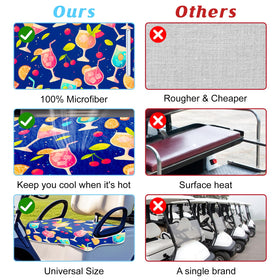 ORIGACH quick-drying microfiber fabric keeps you comfortable