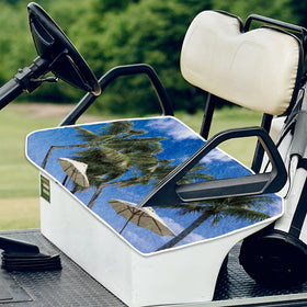 ORIGACH seat cover keeps seats cool and dry during hot days.