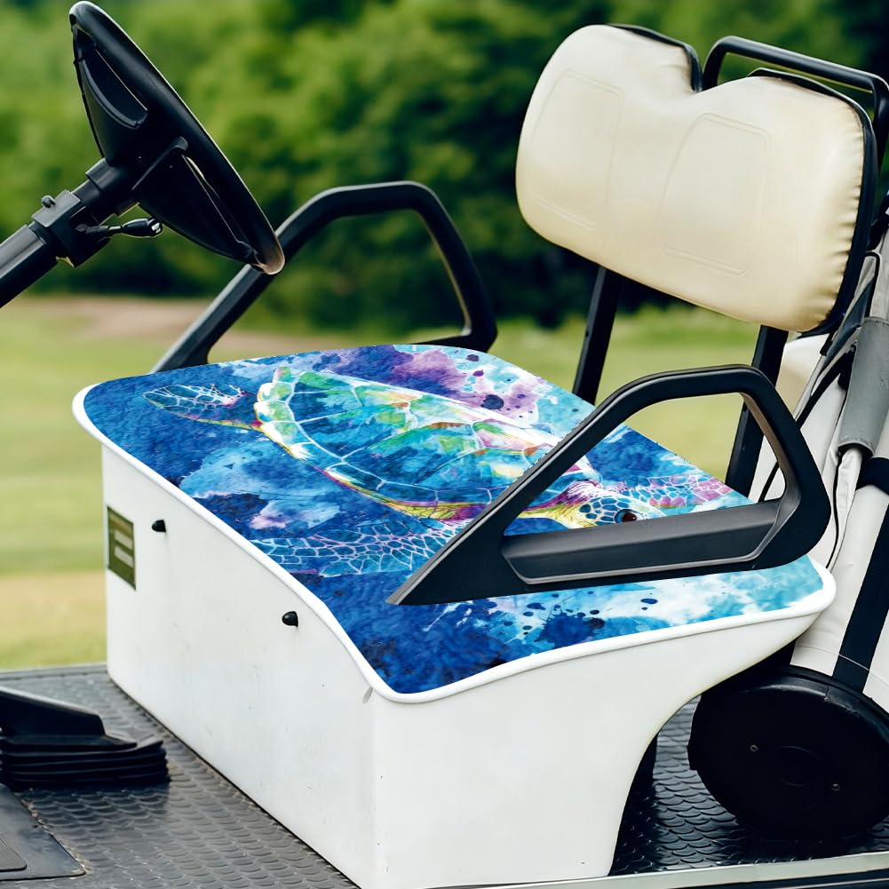ORIGACH winter-use seat cover adds warmth for chilly mornings