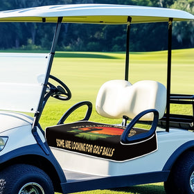 ORIGACH seat cover on cart keeping seat warm in cooler days.