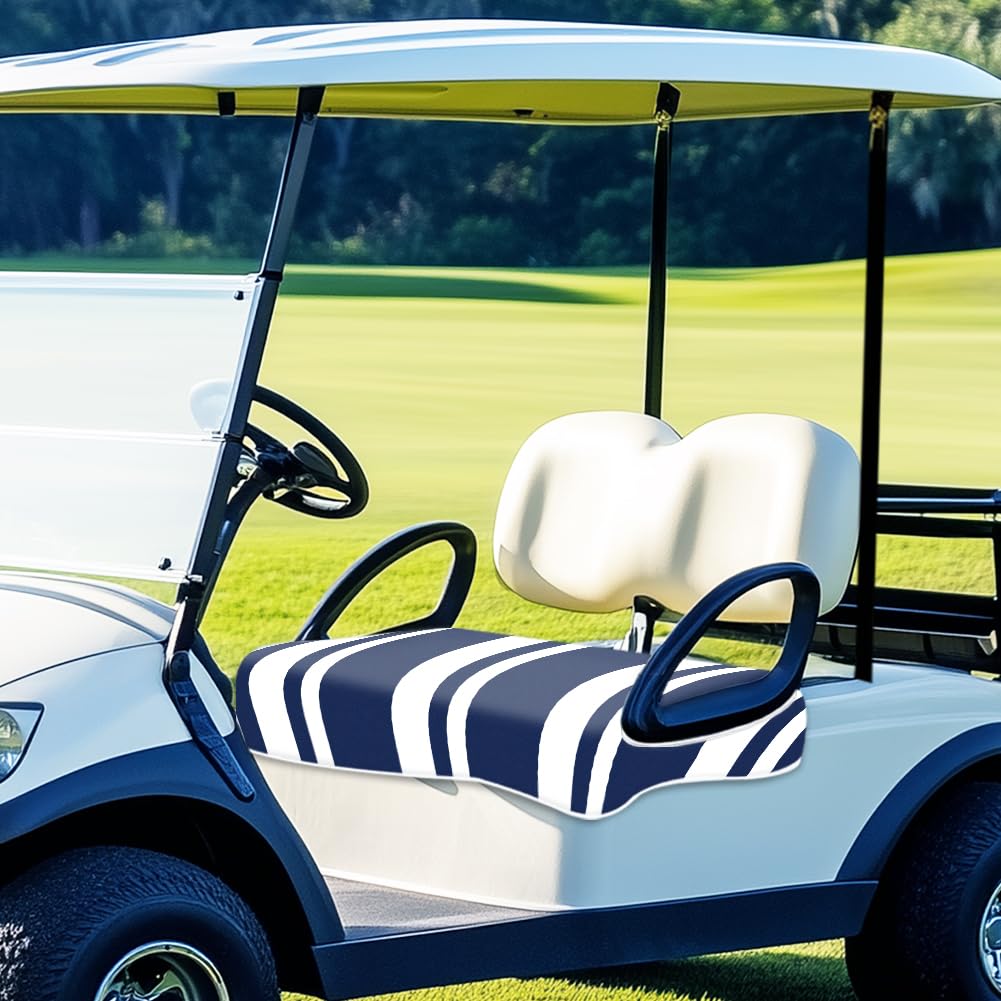 ORIGACH stripe-pattern seat cover suitable for both summer cooling and winter warmth