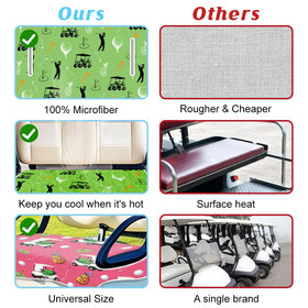 ORIGACH two-color set ready to elevate golf cart rides