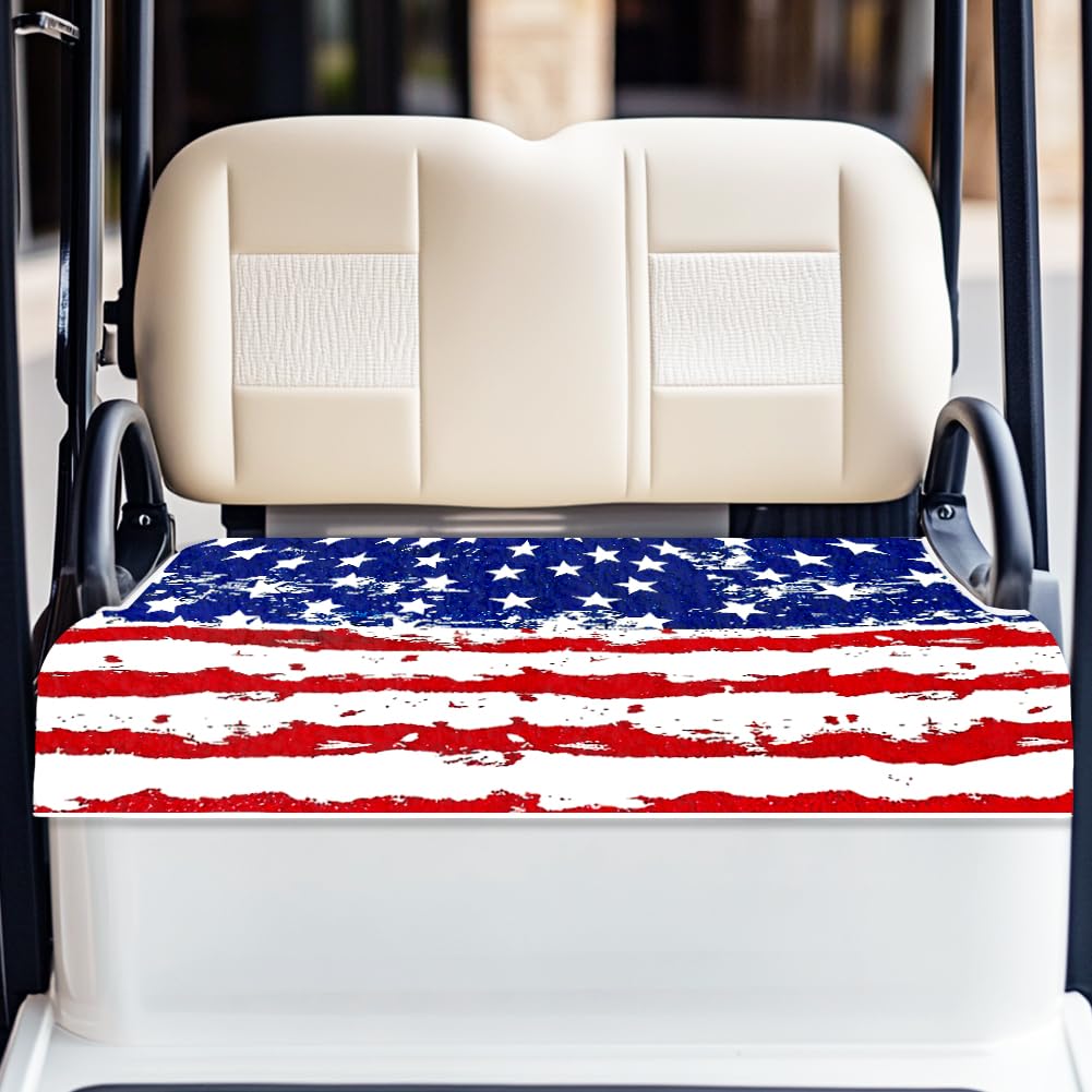 ORIGACH universal golf cart seat cover 78.5×130 cm protects two-seat carts.